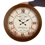 ساعت دیواری چوبی