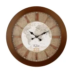 ساعت دیواری چوبی