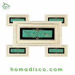 تابلو وان یکاد 5 عددی سفید