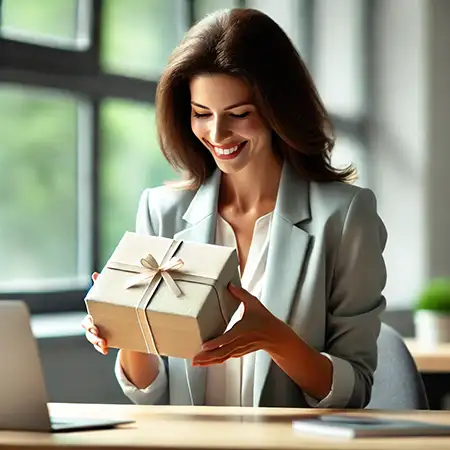 هدیه رسمی برای همکار خانم