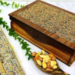 جعبه چوبی خشکبار و اجیل