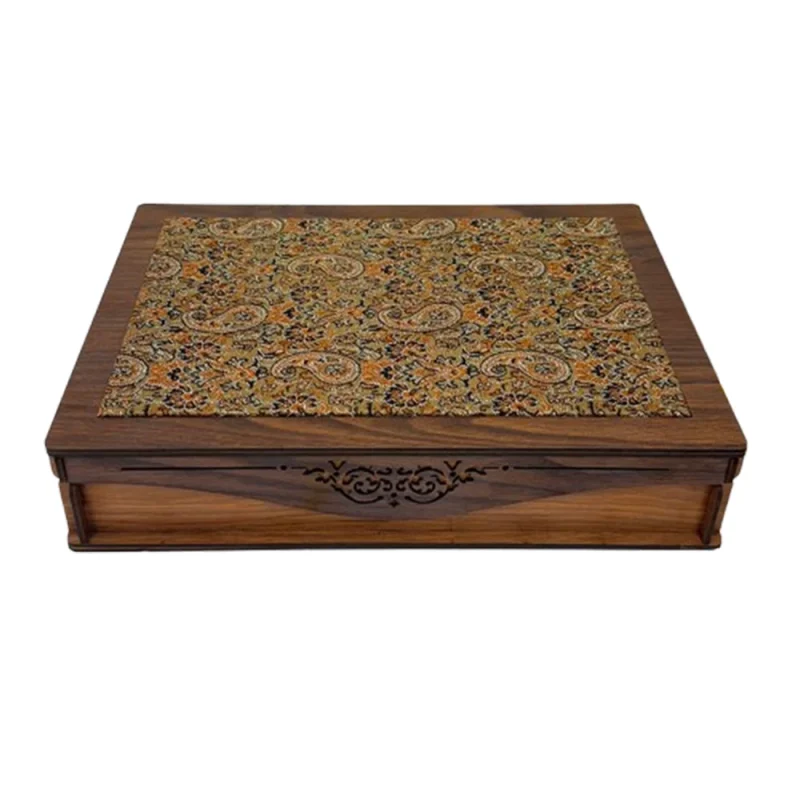 جعبه چوبی میوه خشک
