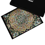 هدیه لوکس سازمانی ست سجاده و جانماز ترمه در بسته‌بندی هادرباکس اختصاصی همادیس