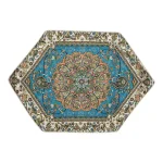 ترمه عسلی طرح افشار