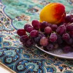 عکس از جزئیات ترمه مهستان