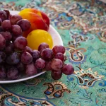 عکس از جزئیات ترمه مهستان